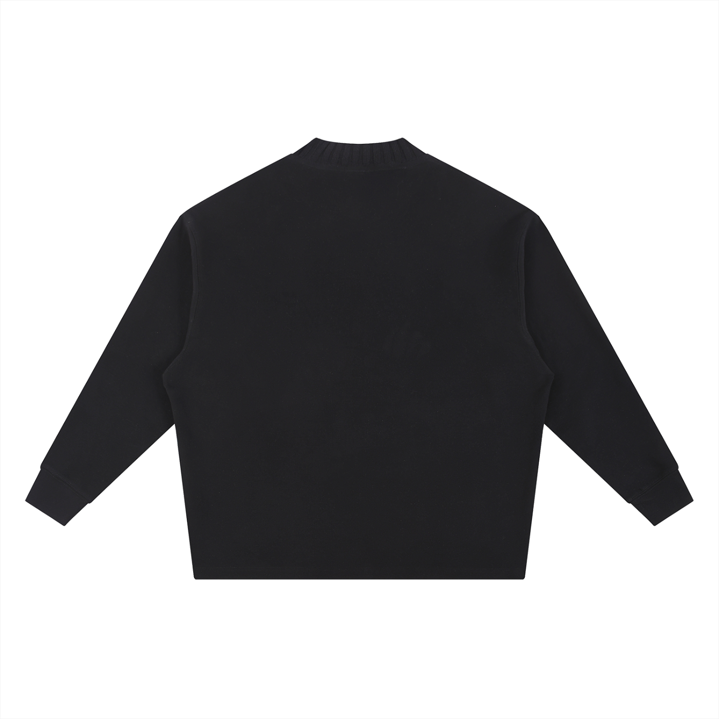 Knitted Round Neck Oversize Sweatshirt - SHARKY