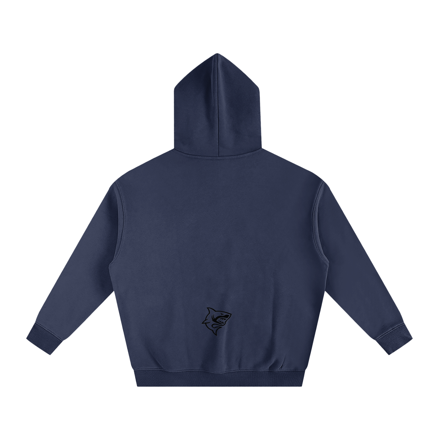 Oversize Fleeced Hoodie - SHARKY