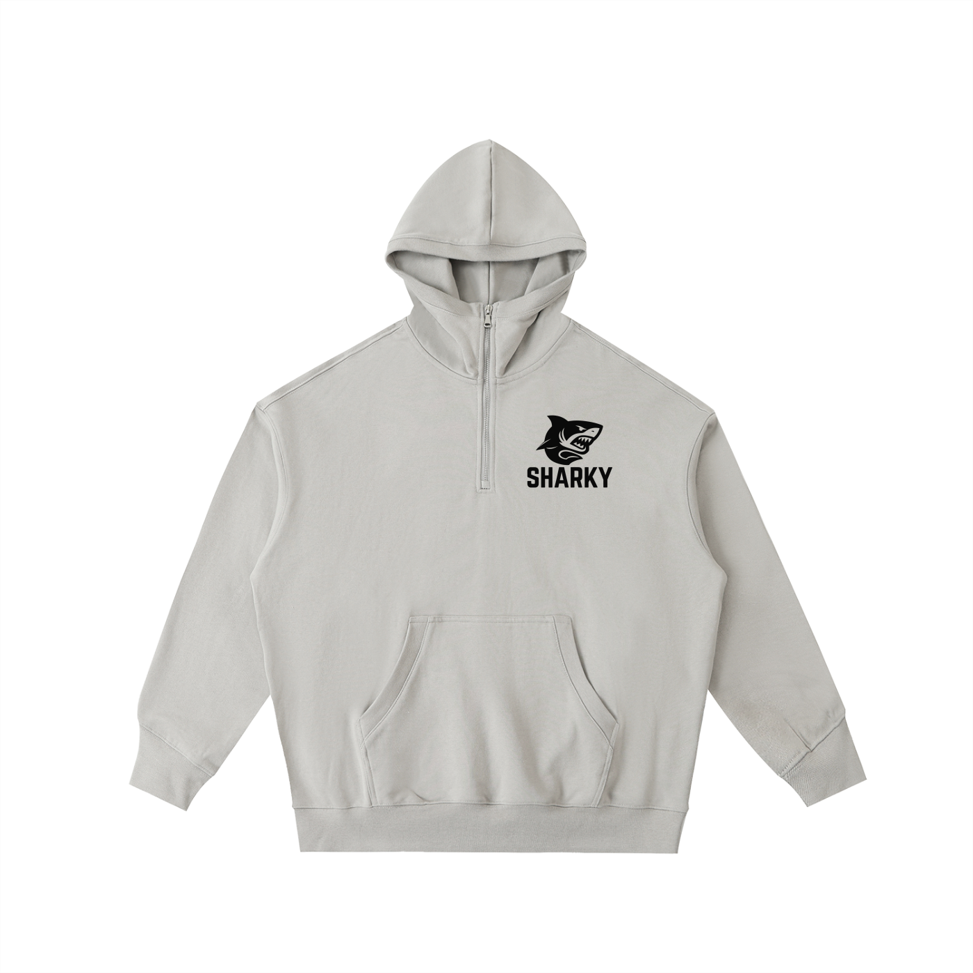 Big Hood Half-Zip Fleece Hoodie ODMPOD