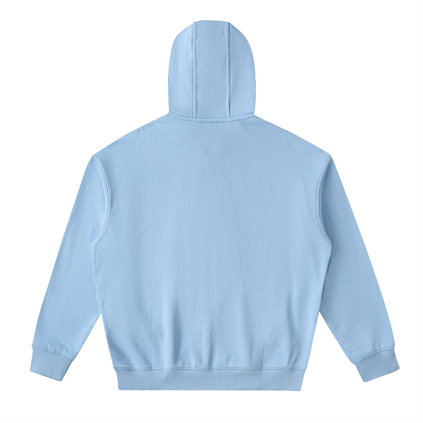 Drop-Shoulder Zip Up Hoodie - SHARKY