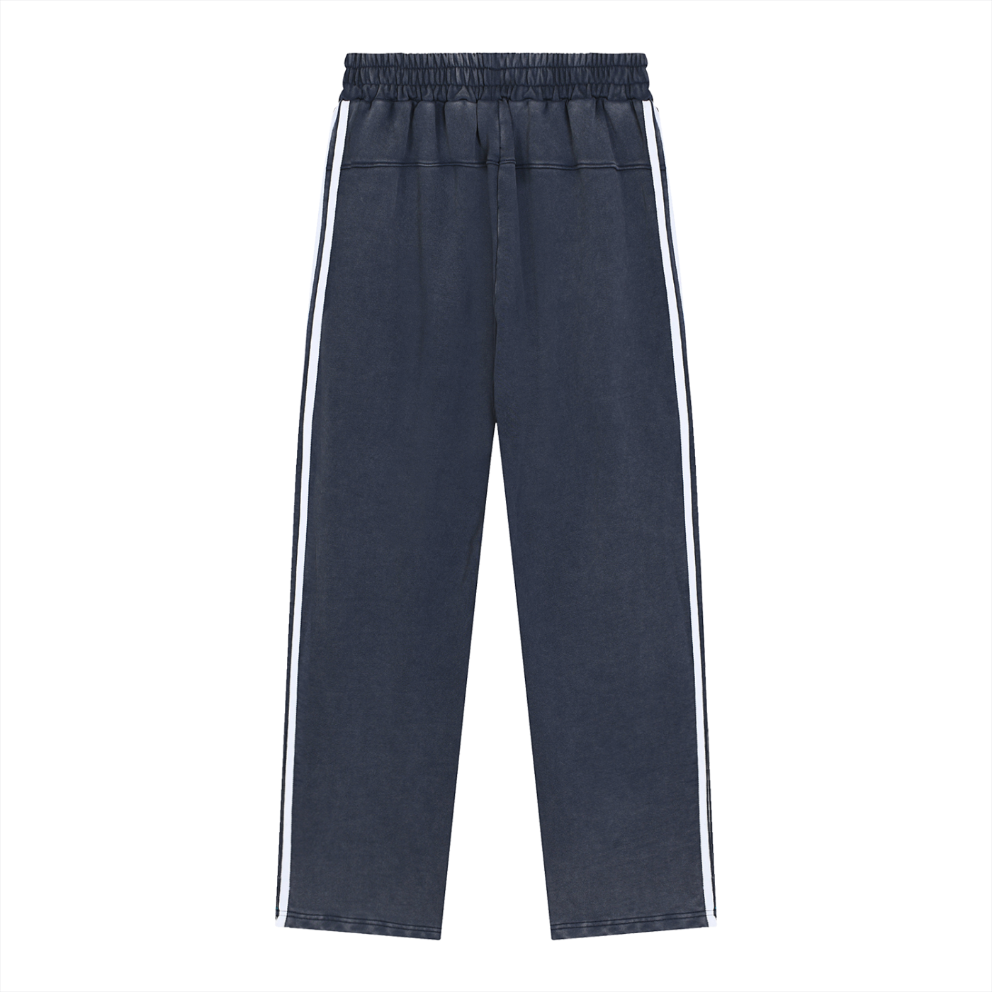 Snow Washed Contrast Tape Sweatpants - SHARKY