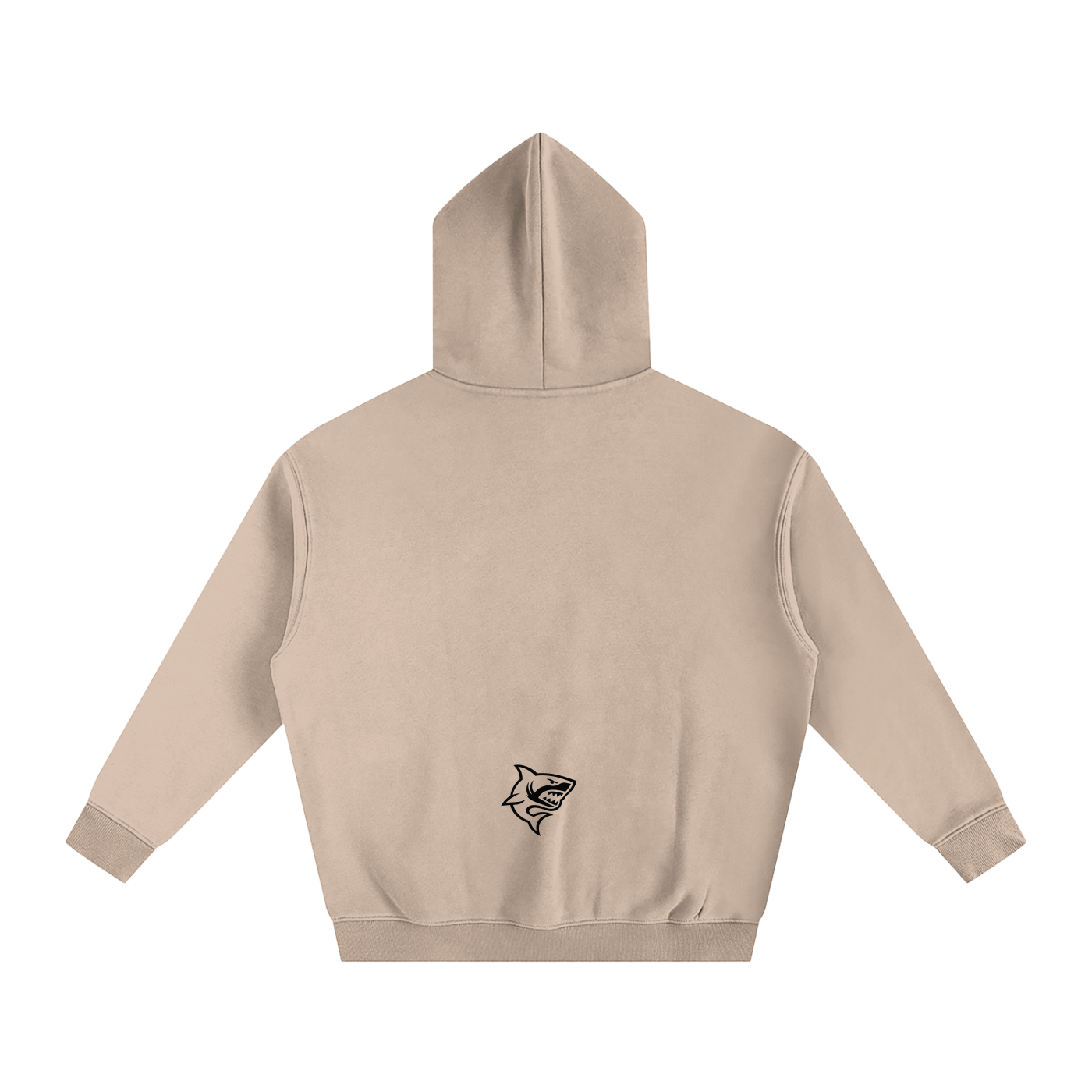 Oversize Fleeced Hoodie - SHARKY
