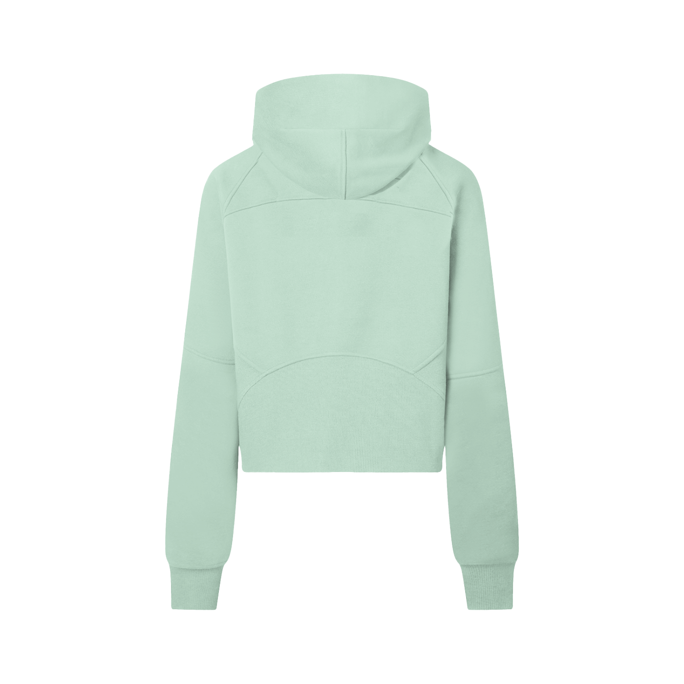 Cropped Half-Zip Hoodie - SHARKY