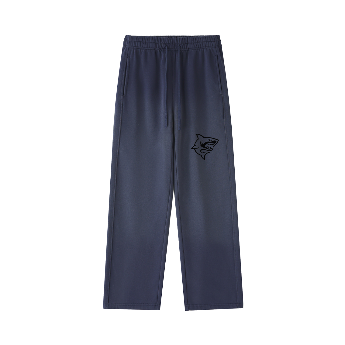 Vintage Washed Gradient Straight-Leg Sweatpants ODMPOD