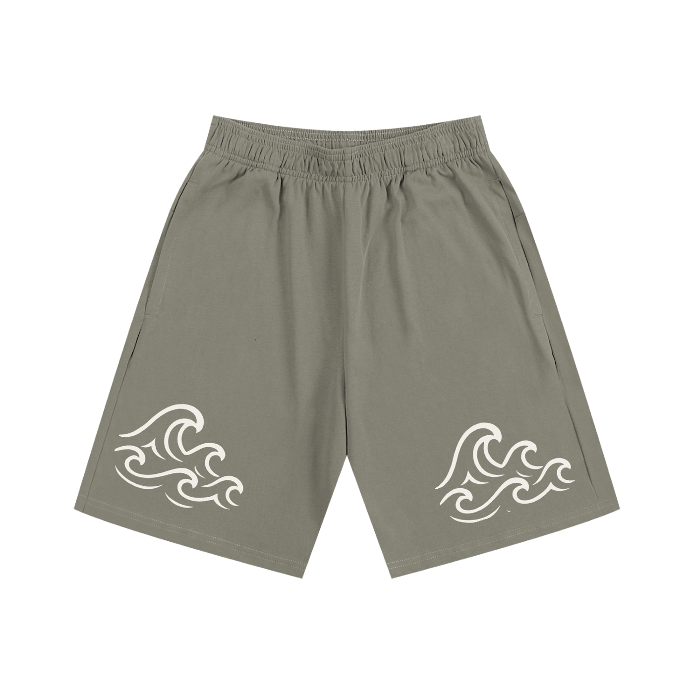 Essential Heavyweight Cotton Shorts - SHARKY