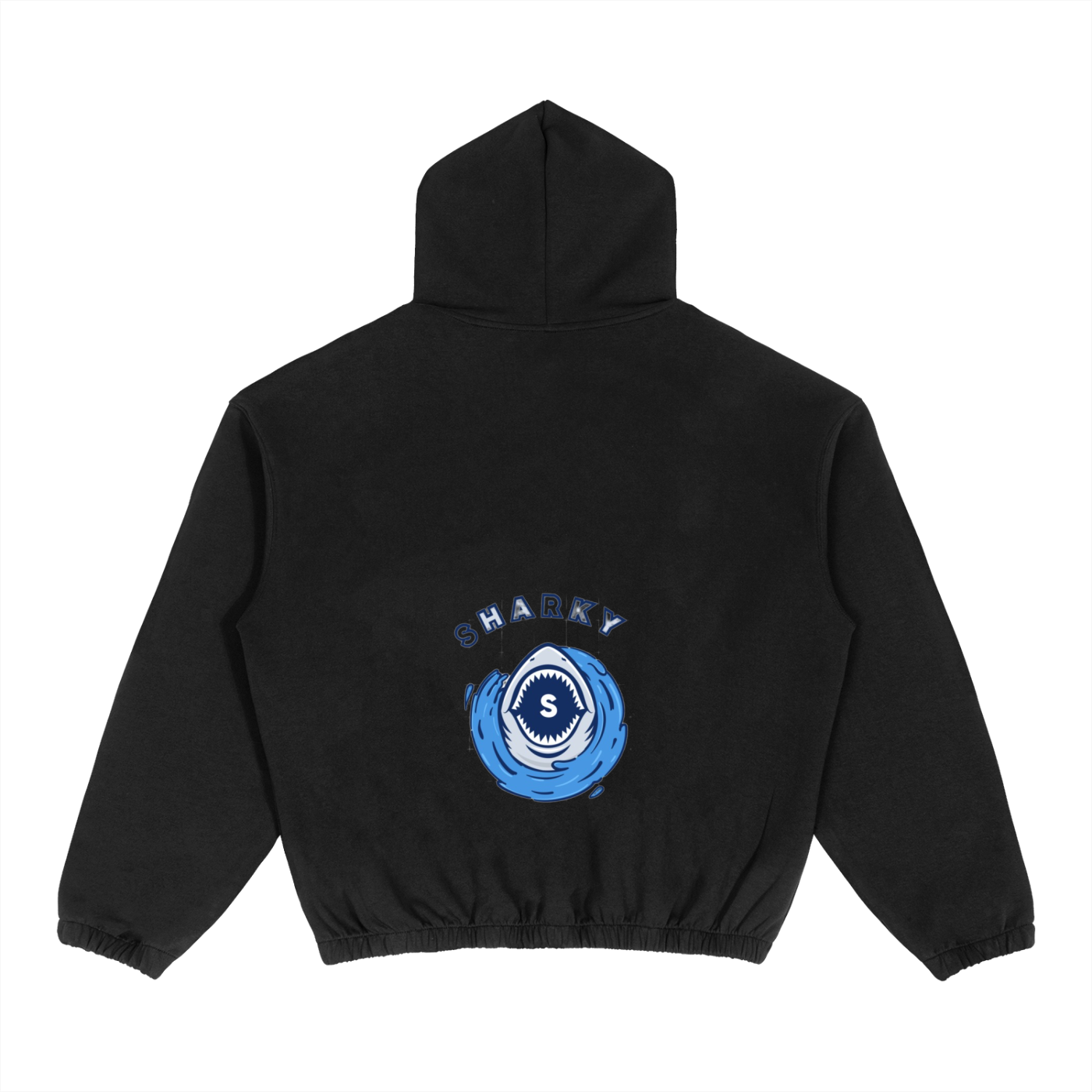 Boxy Cinched Hem Hoodie ODMPOD