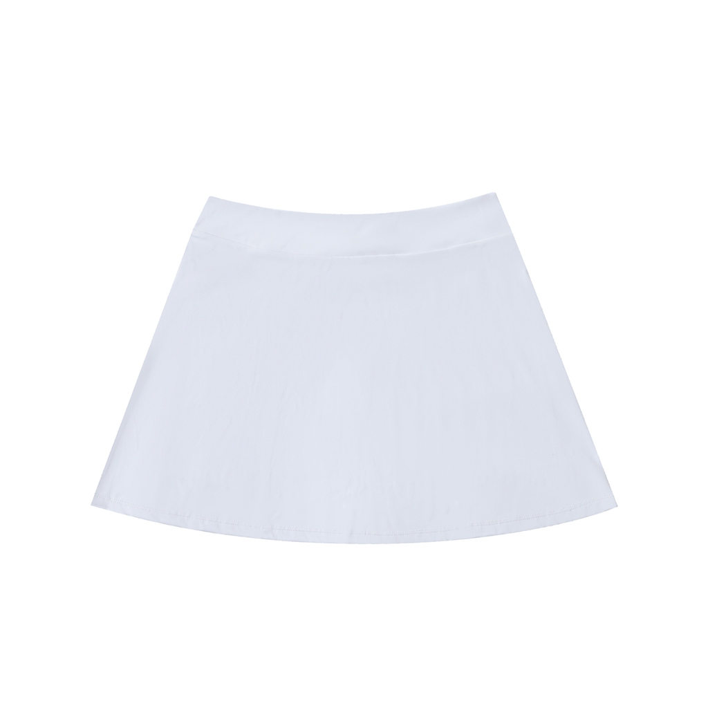 Women's High-Waist Pocketed A-Line Skirt - SHARKY