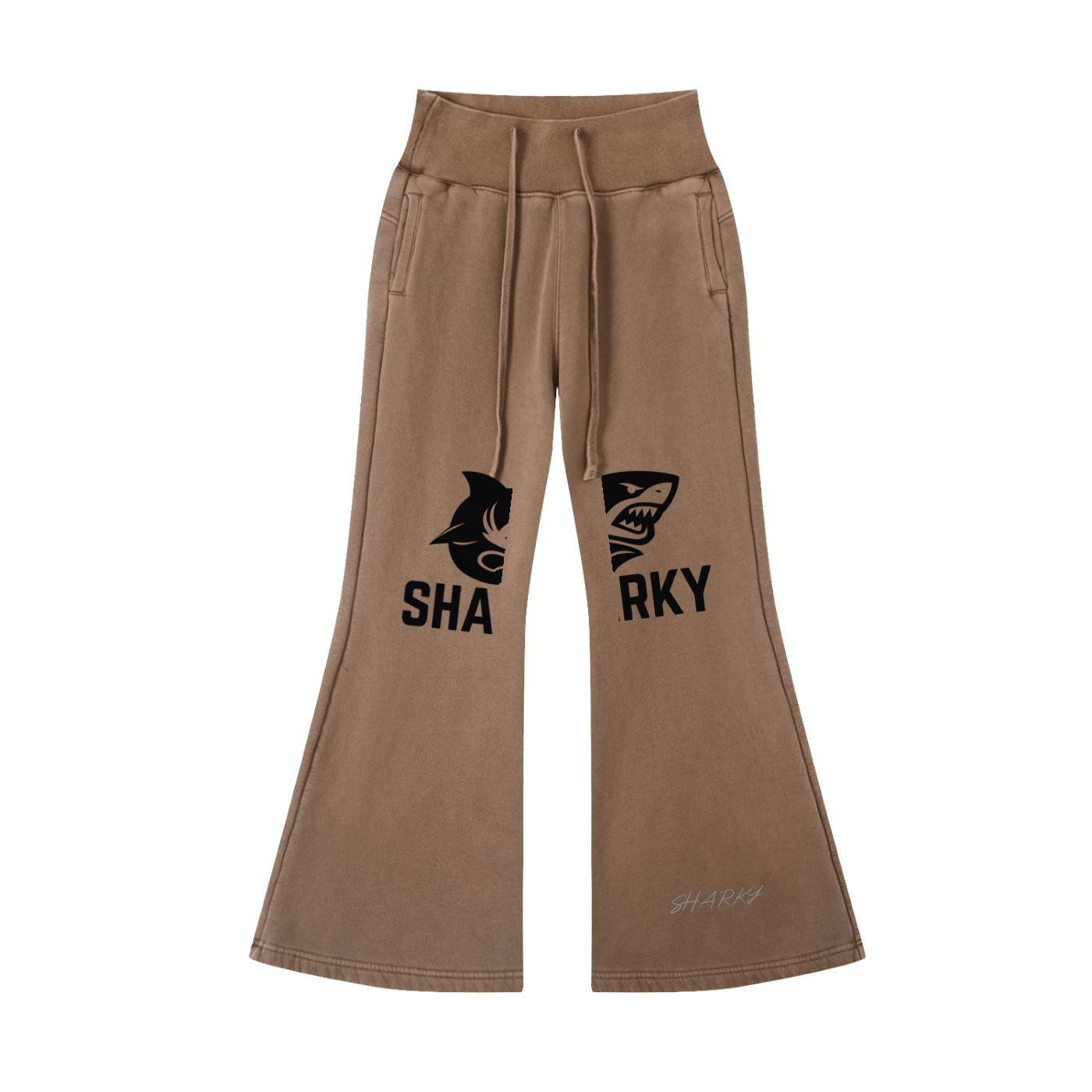 Vintage Washed Flared Fleece Pants ODMPOD