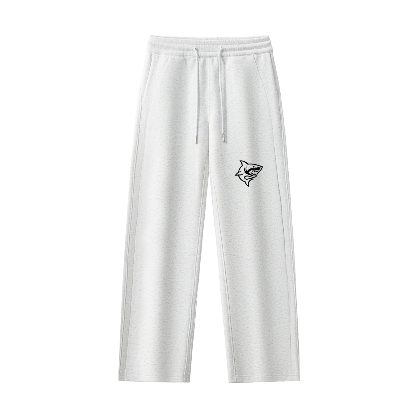 Women's Essential Drawstring Straight-Leg Sweatpants - SHARKY