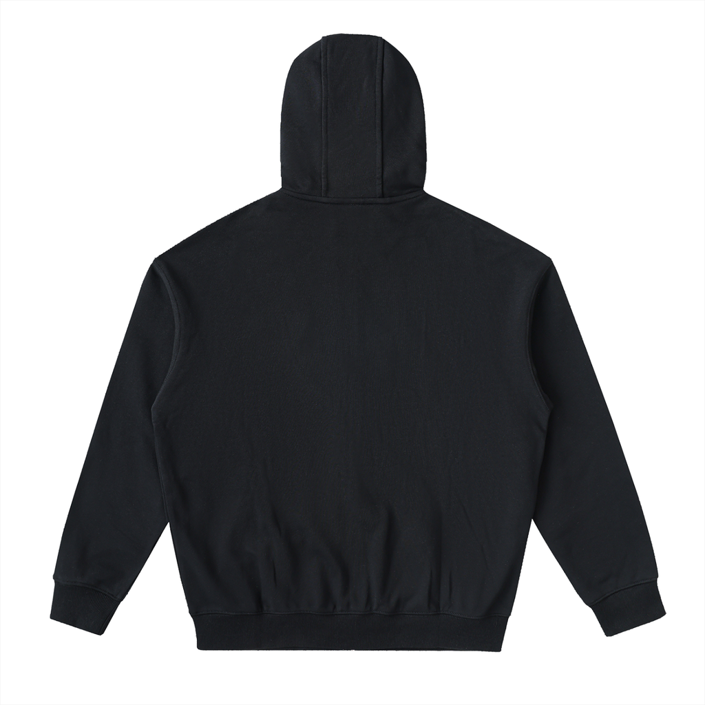 Drop-Shoulder Zip Up Hoodie - SHARKY