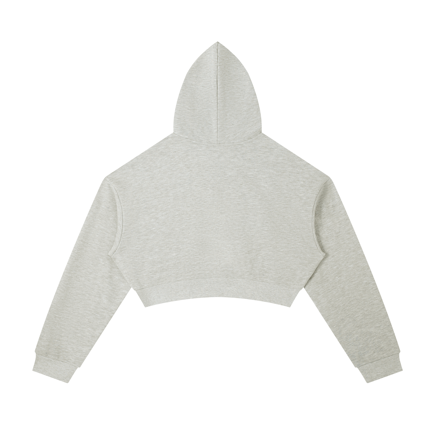 Essential Cropped Zip-Up Hoodie ODMPOD