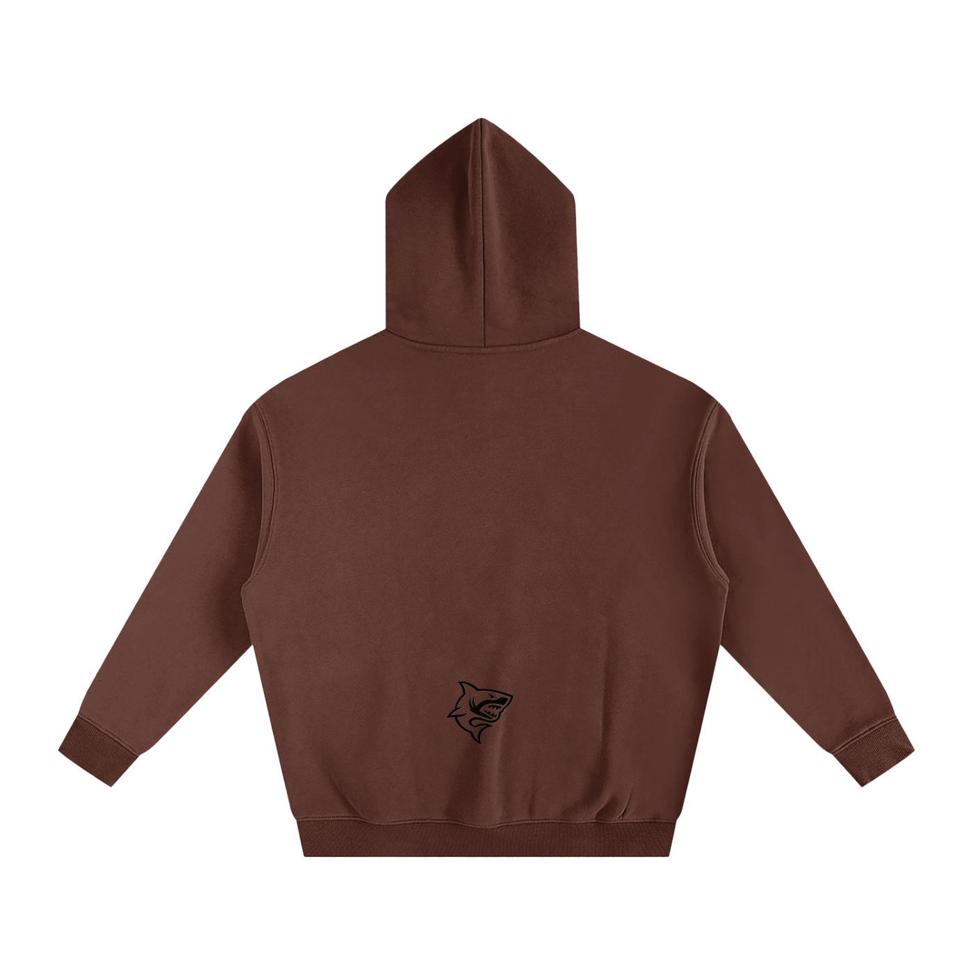 Oversize Fleeced Hoodie - SHARKY