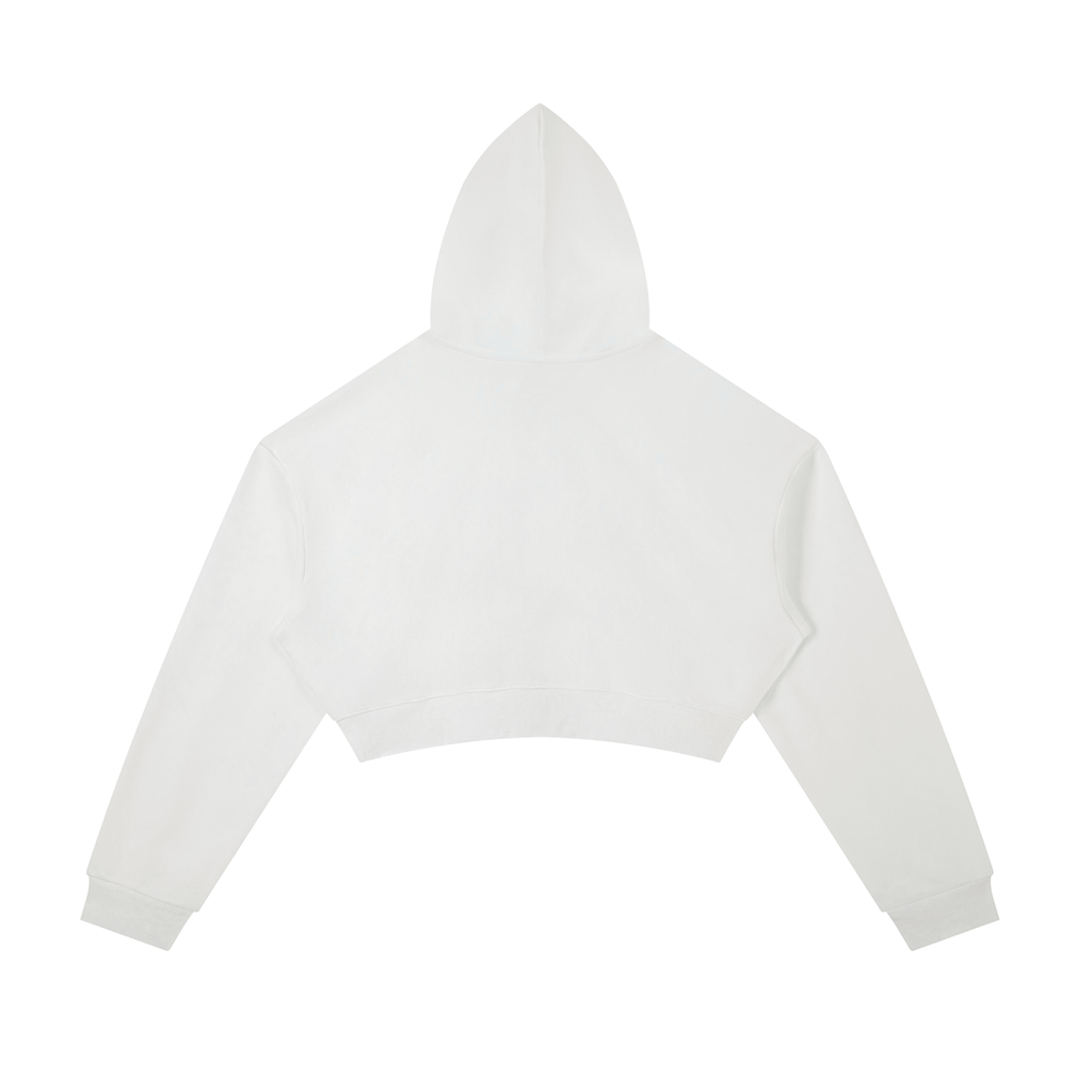 Essential Cropped Zip-Up Hoodie ODMPOD