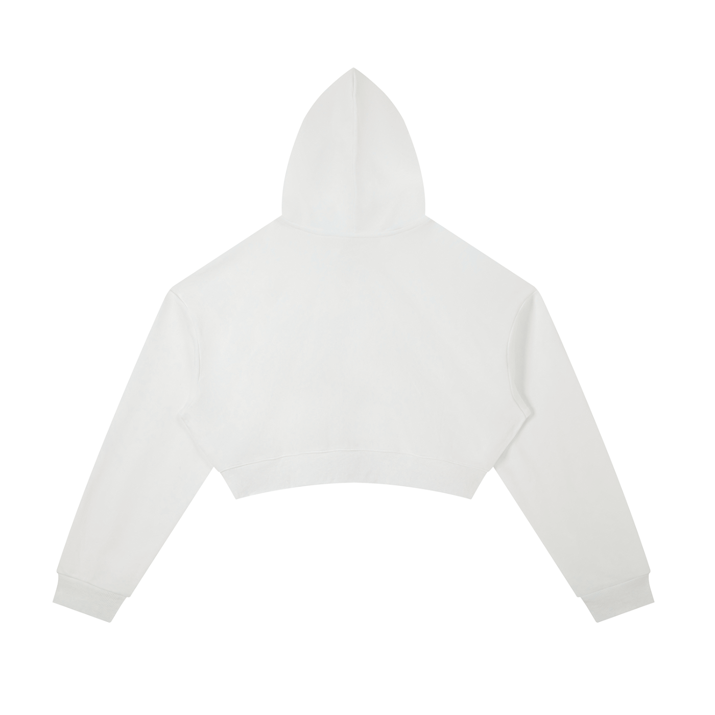 Essential Cropped Zip-Up Hoodie ODMPOD