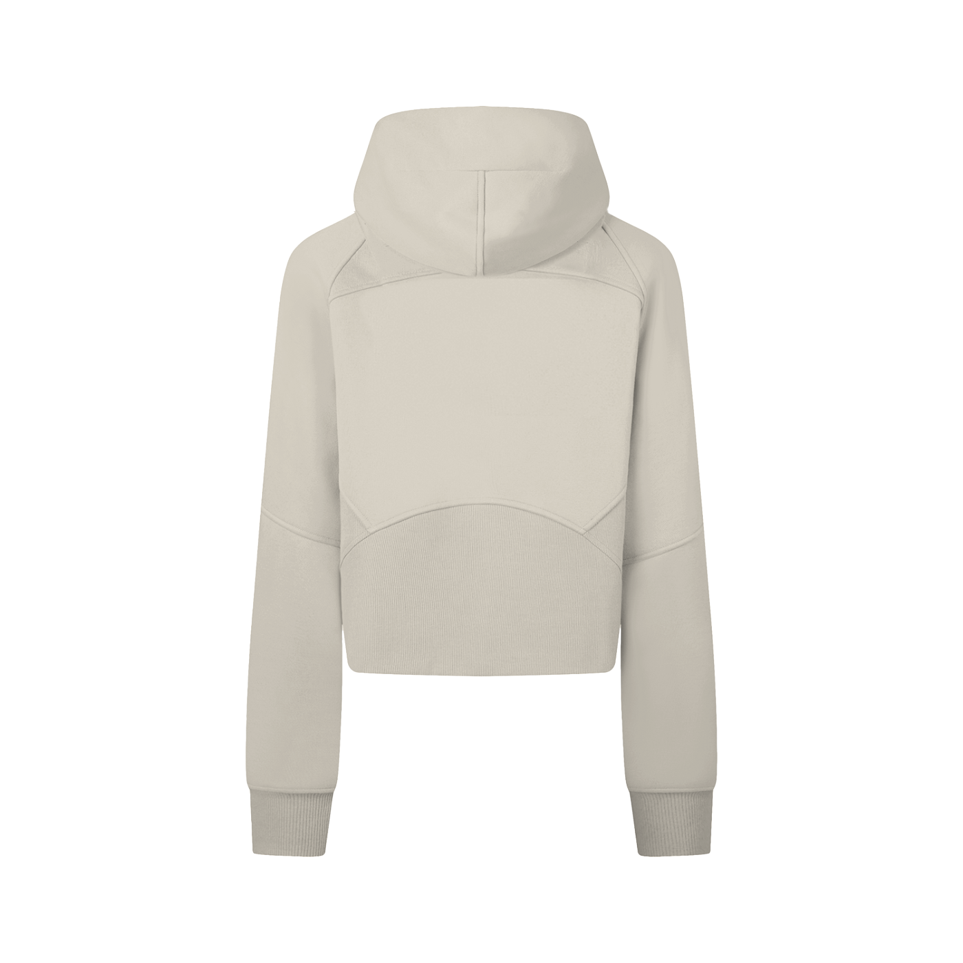 Women's Cropped Zip-Through Hoodie - SHARKY