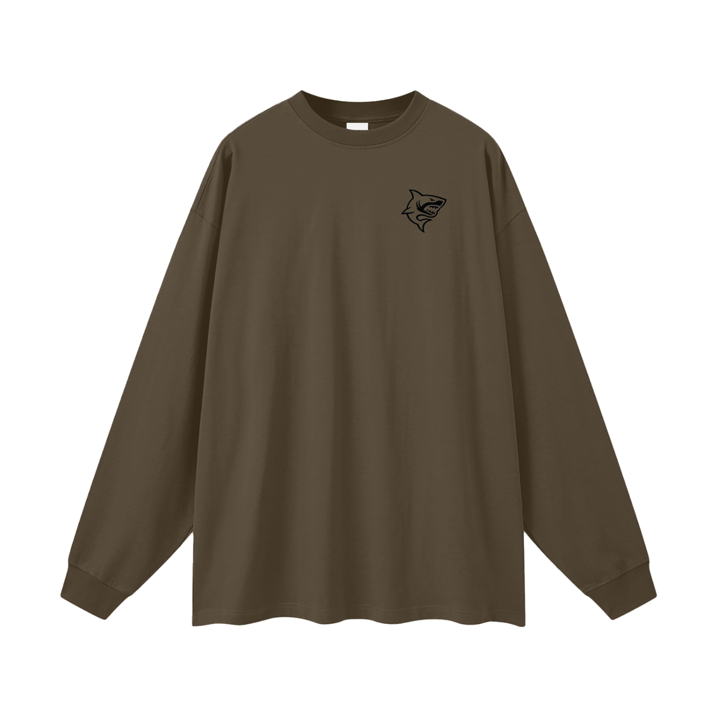 Oversized Unisex Long Sleeve T-Shirt - SHARKY