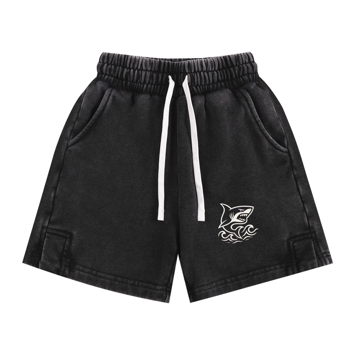 Snow Washed Kids' Shorts - SHARKY