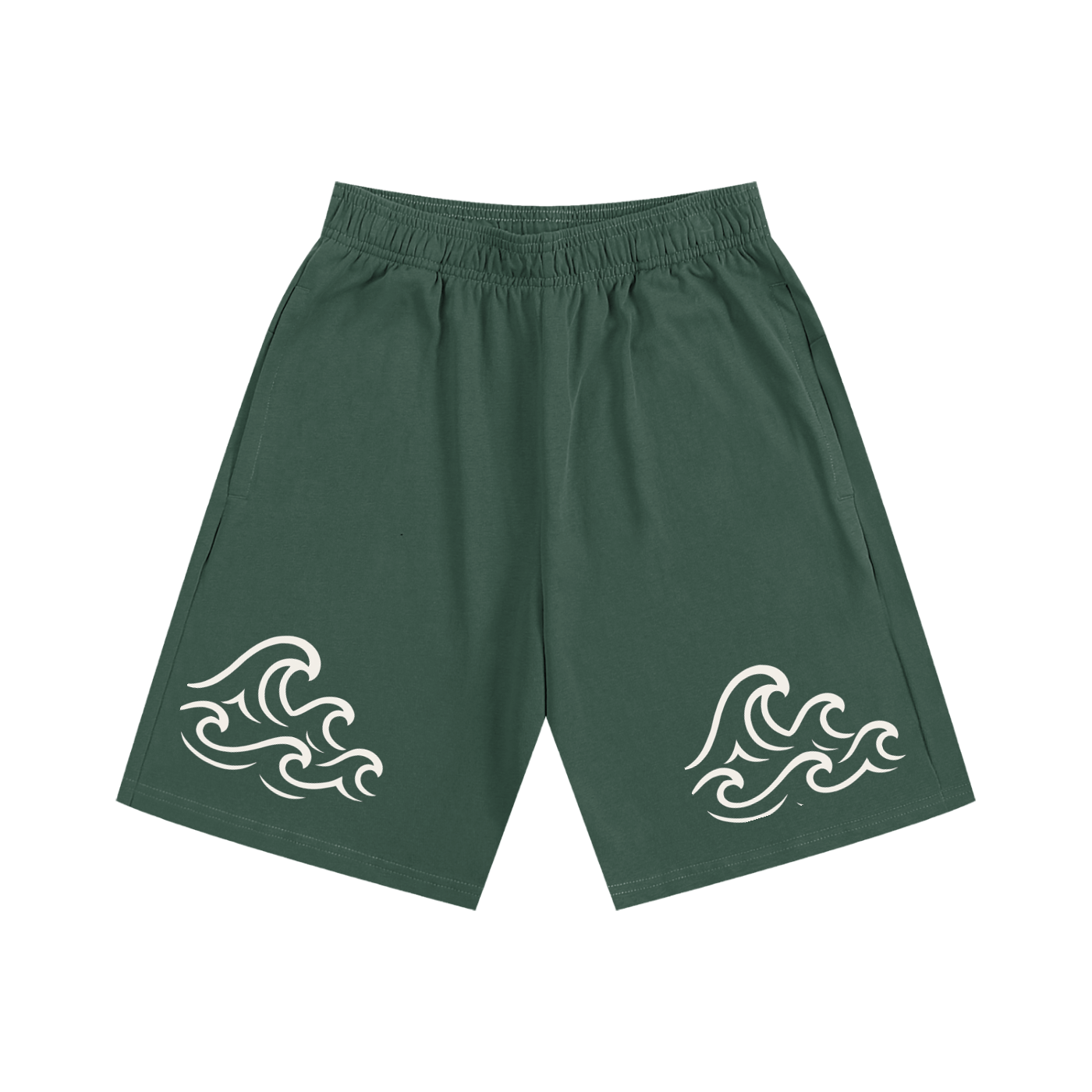 Essential Heavyweight Cotton Shorts - SHARKY