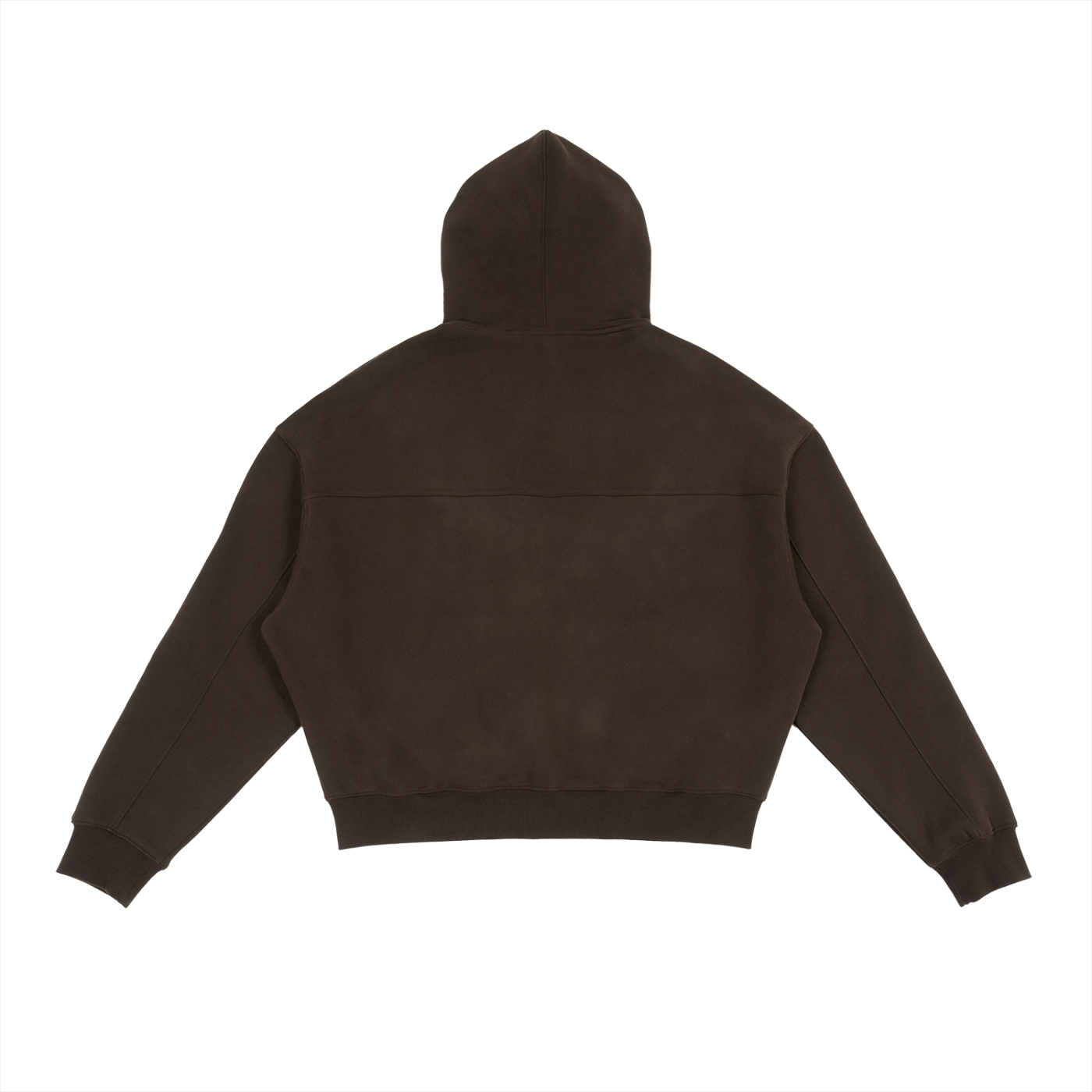 Fleece Zip-Up Boxy Hoodie - SHARKY