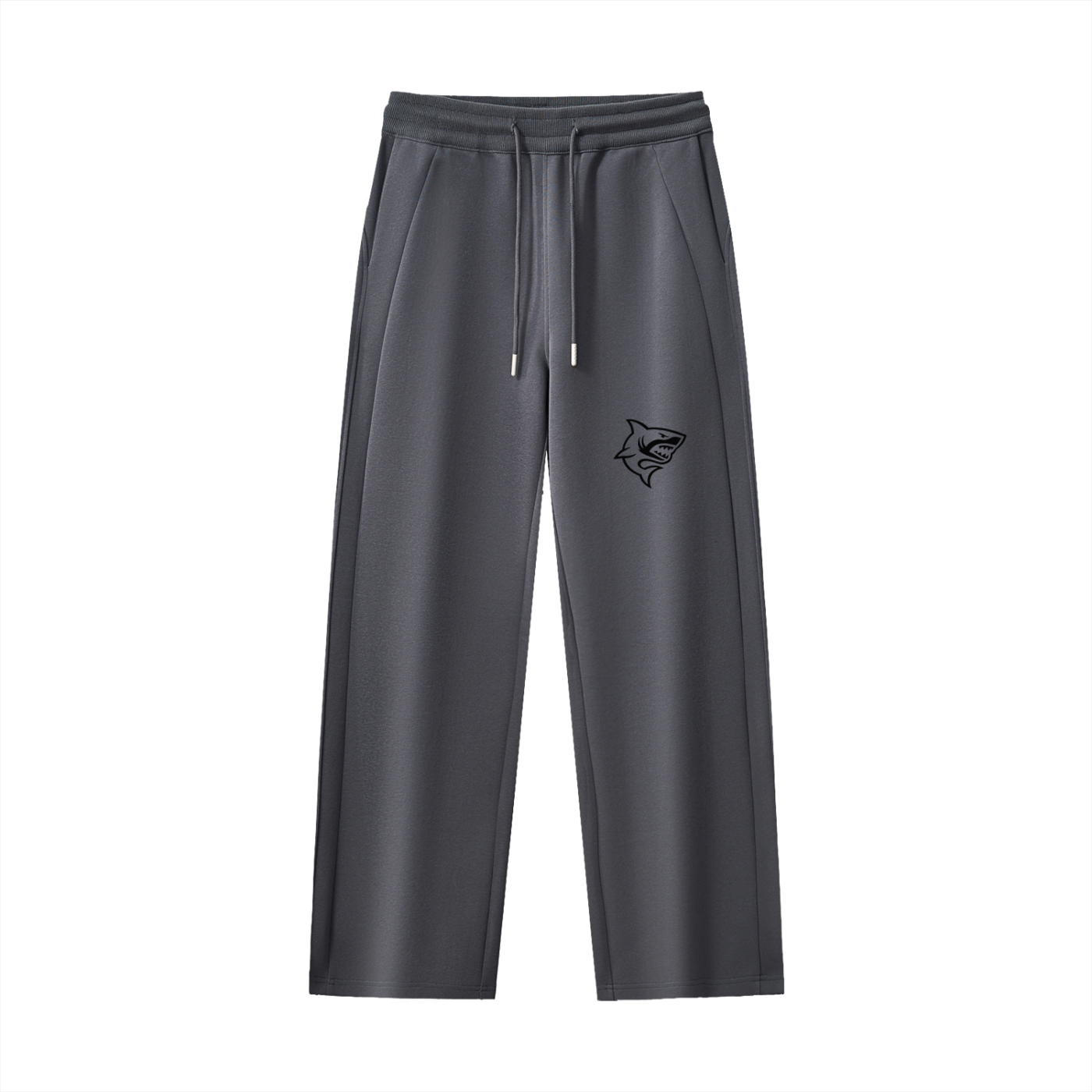 Women's Essential Drawstring Straight-Leg Sweatpants - SHARKY