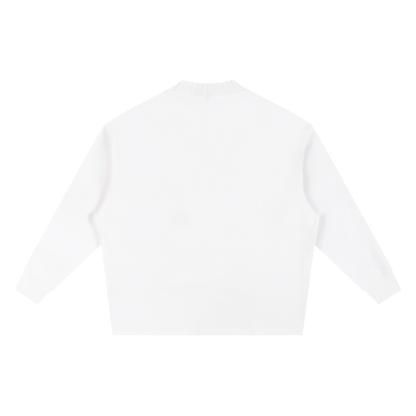 Knitted Round Neck Oversize Sweatshirt - SHARKY