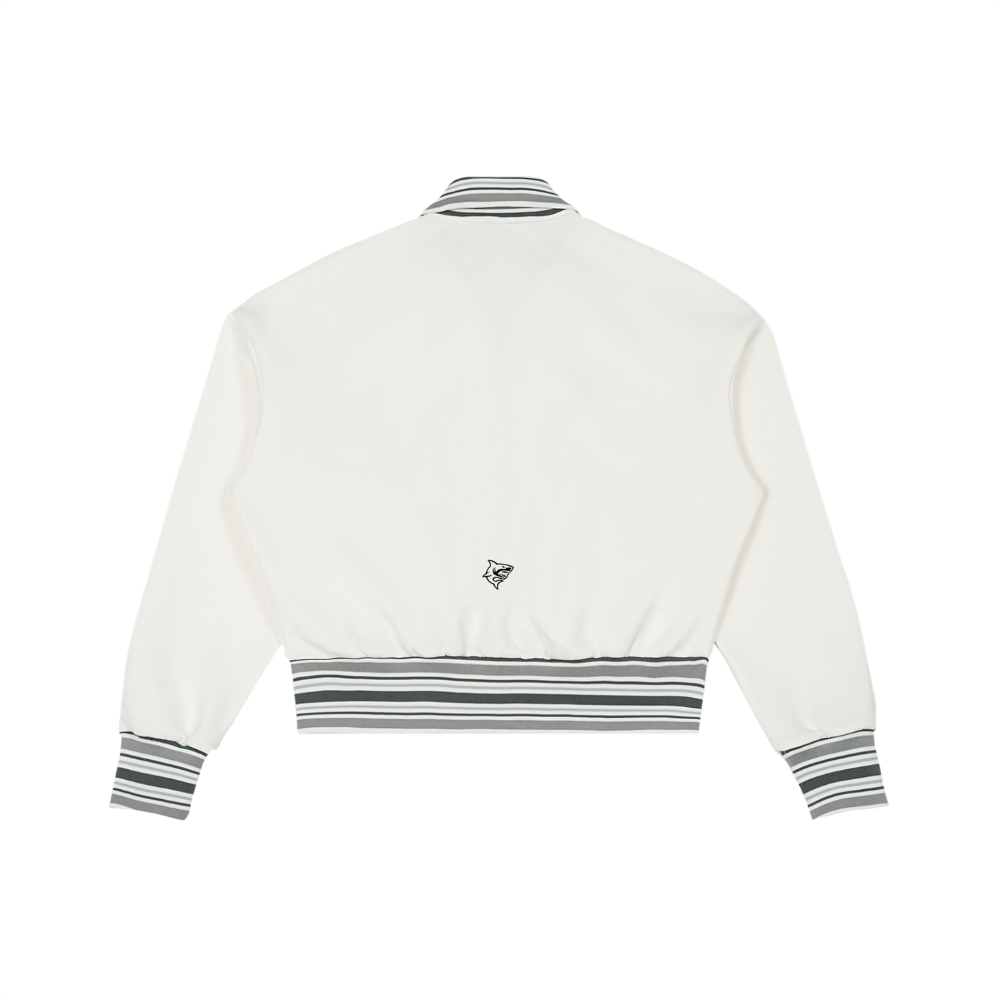 Striped Rib Collar Zip Jacket ODMPOD