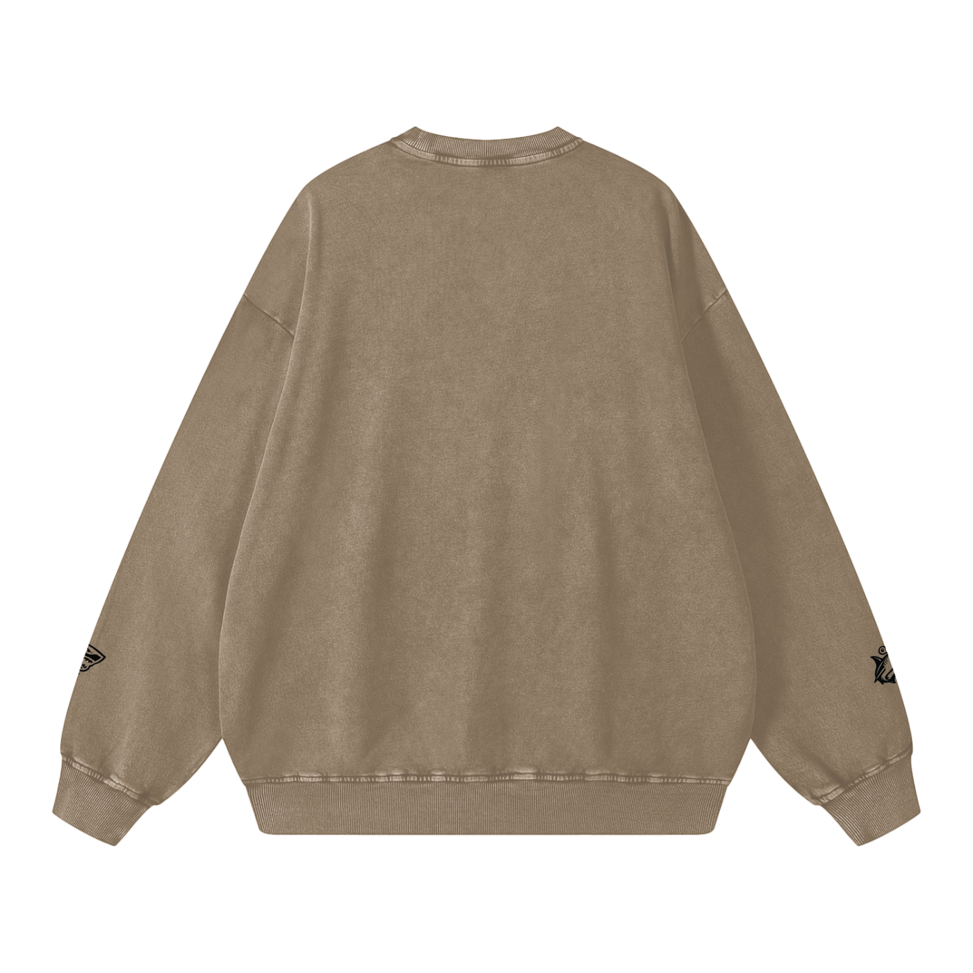 Snow Washed Oversized Sweatshirt - SHARKY