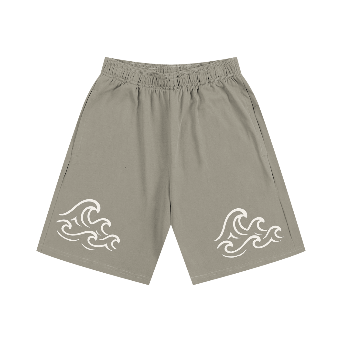 Essential Heavyweight Cotton Shorts - SHARKY