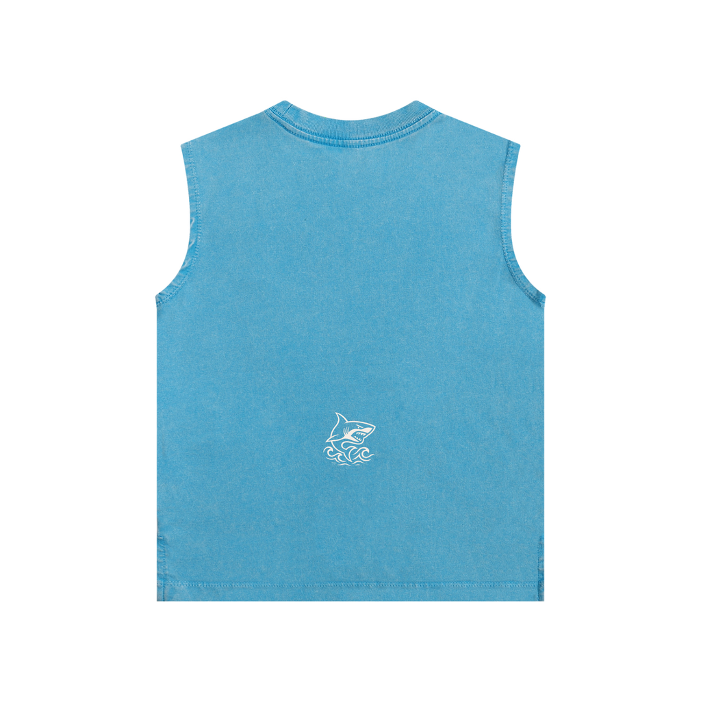 Snow Washed Kids' Tank Top - SHARKY