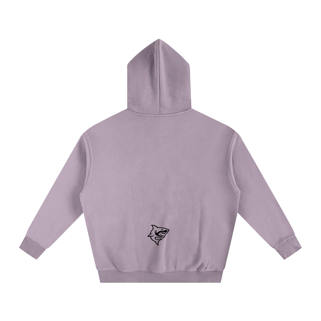 Oversize Fleeced Hoodie - SHARKY