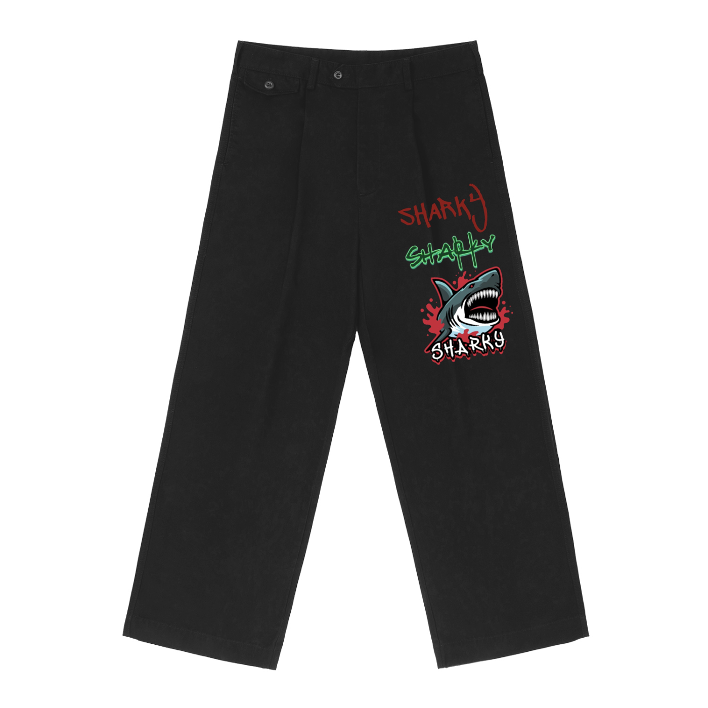 Adjustable Waist Straight-Leg Pants ODMPOD