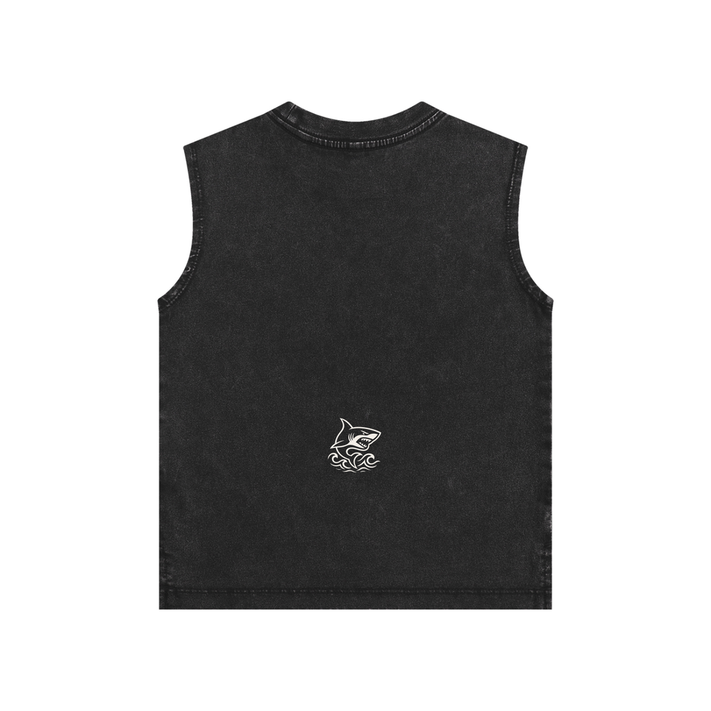Snow Washed Kids' Tank Top - SHARKY
