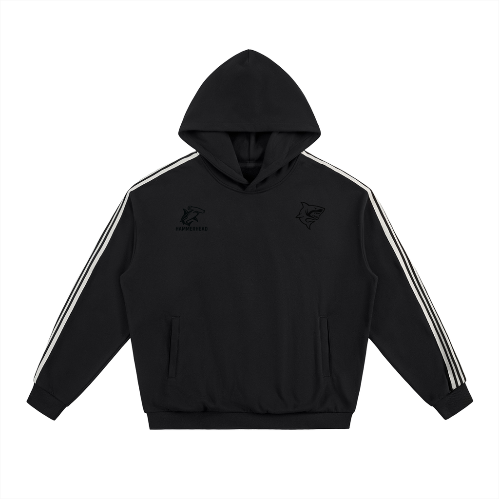 Side Stripe Drop-Shoulder Hoodie ODMPOD