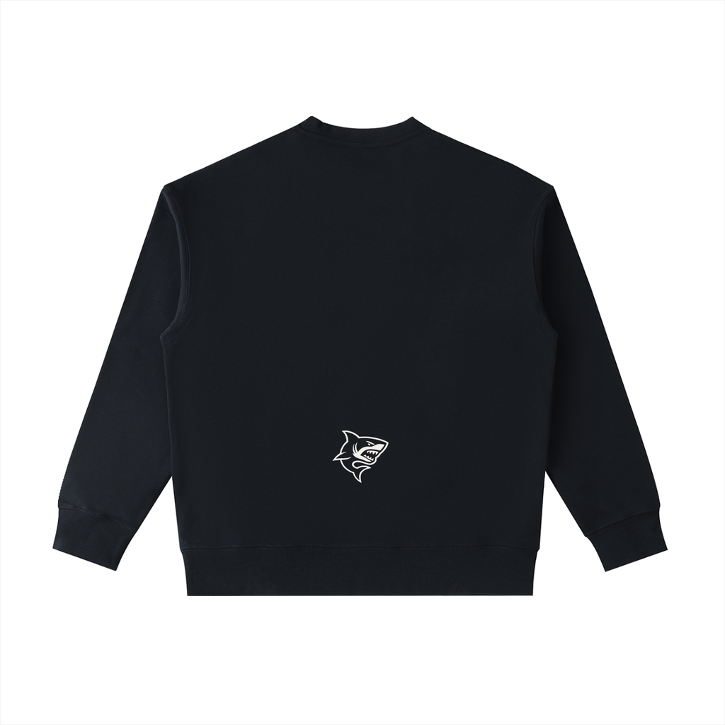 Heavyweight Patch Pocket Crewneck Sweatshirt - SHARKY