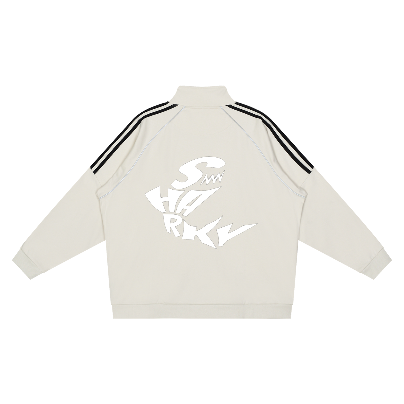 Reflection Striped Raglan Sleeve  Jacket p2 ODMPOD