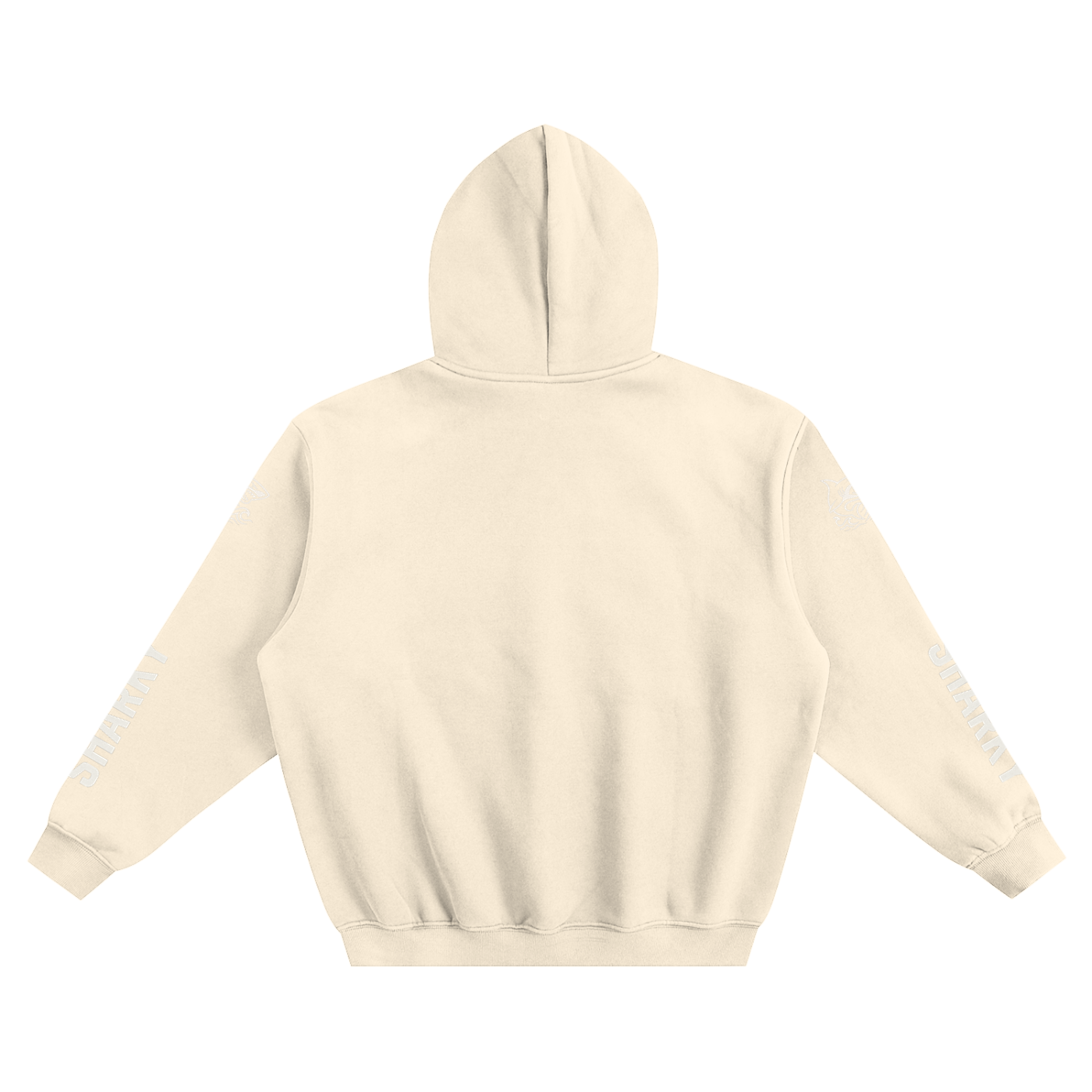 Fleeced Boxy Hoodie - SHARKY