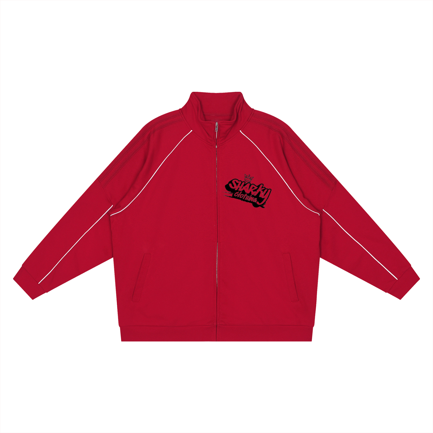 Reflection Striped Raglan Sleeve  Jacket p2 ODMPOD