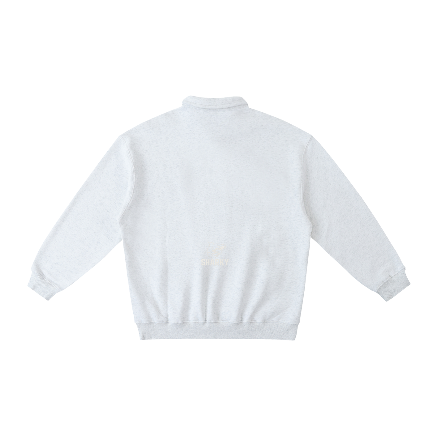 Heavyweight Polo-Collar Sweatshirt - SHARKY