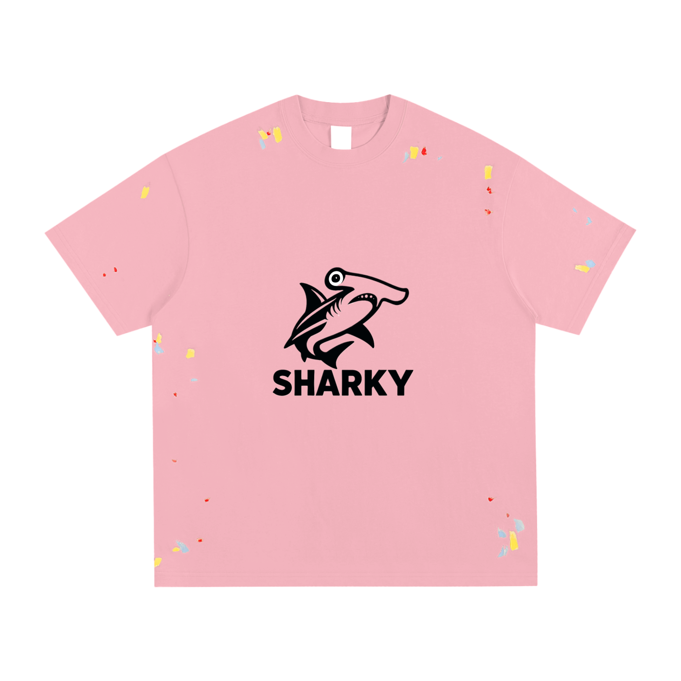 Paint Splatter T-Shirt - SHARKY