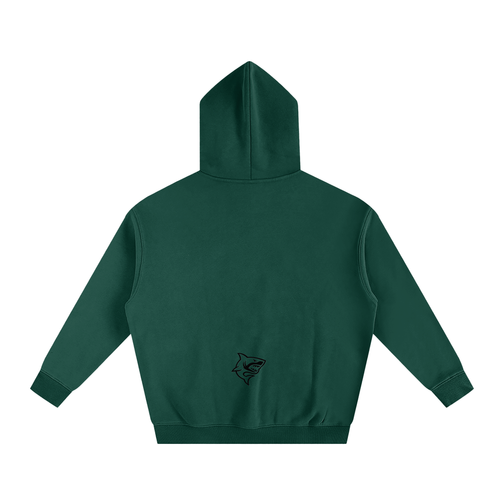 Oversize Fleeced Hoodie - SHARKY