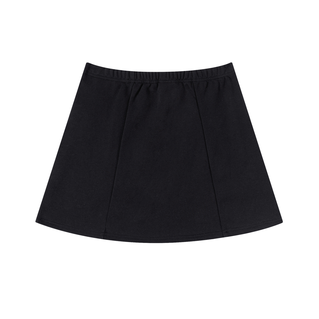 Contrast Side Stripe Slit Skirt Womens ODMPOD