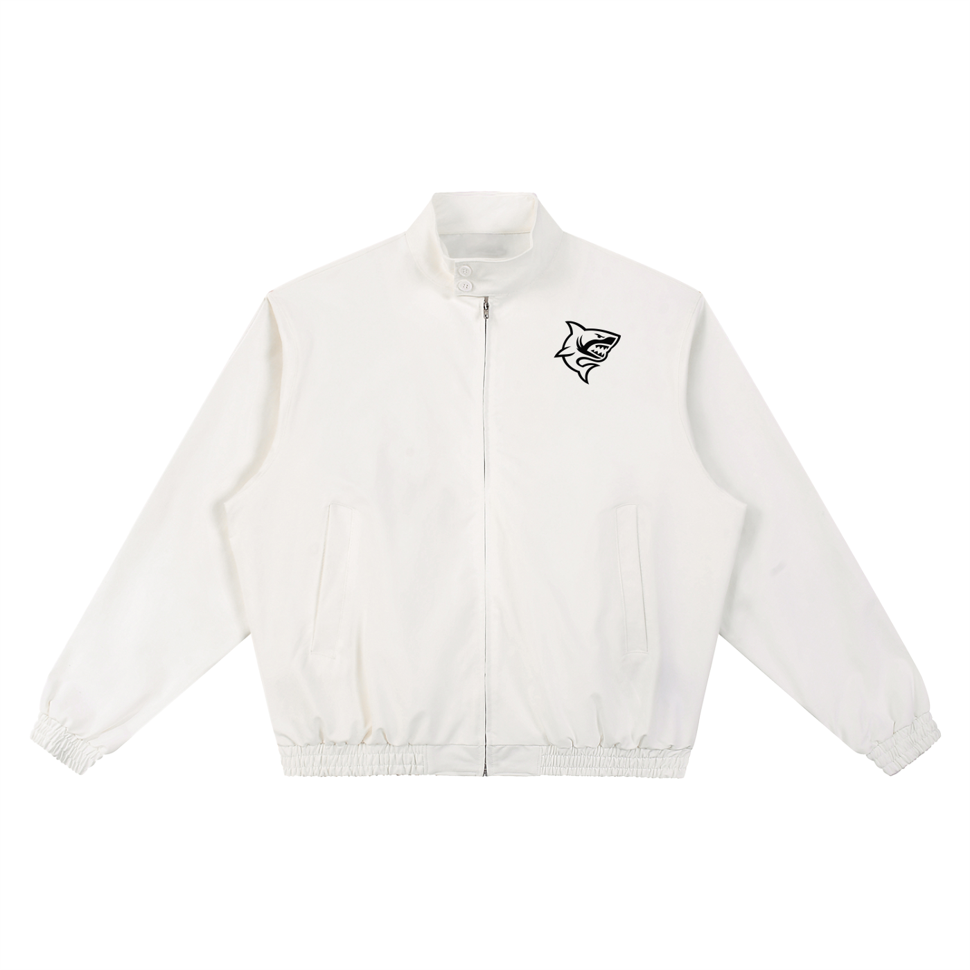 Stand Collar Bomber Jacket - SHARKY