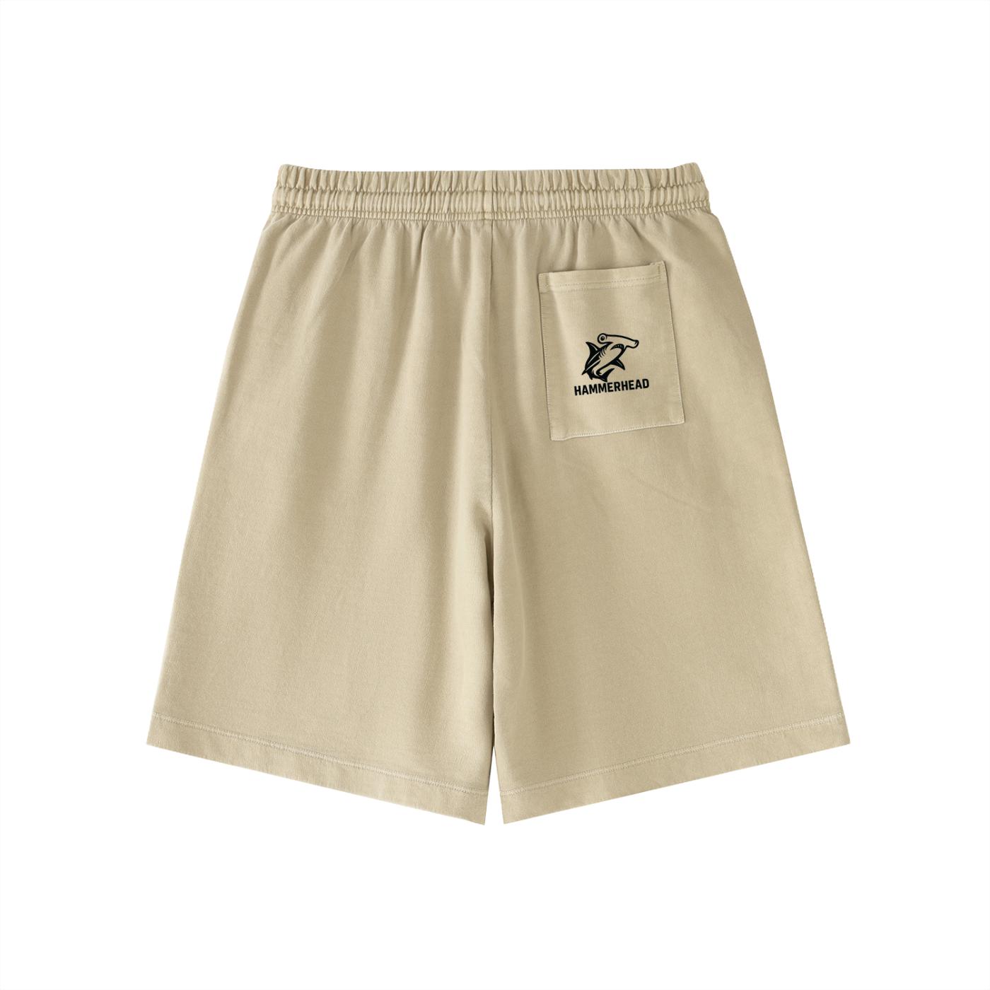 Vintage Wash Cotton Shorts - SHARKY