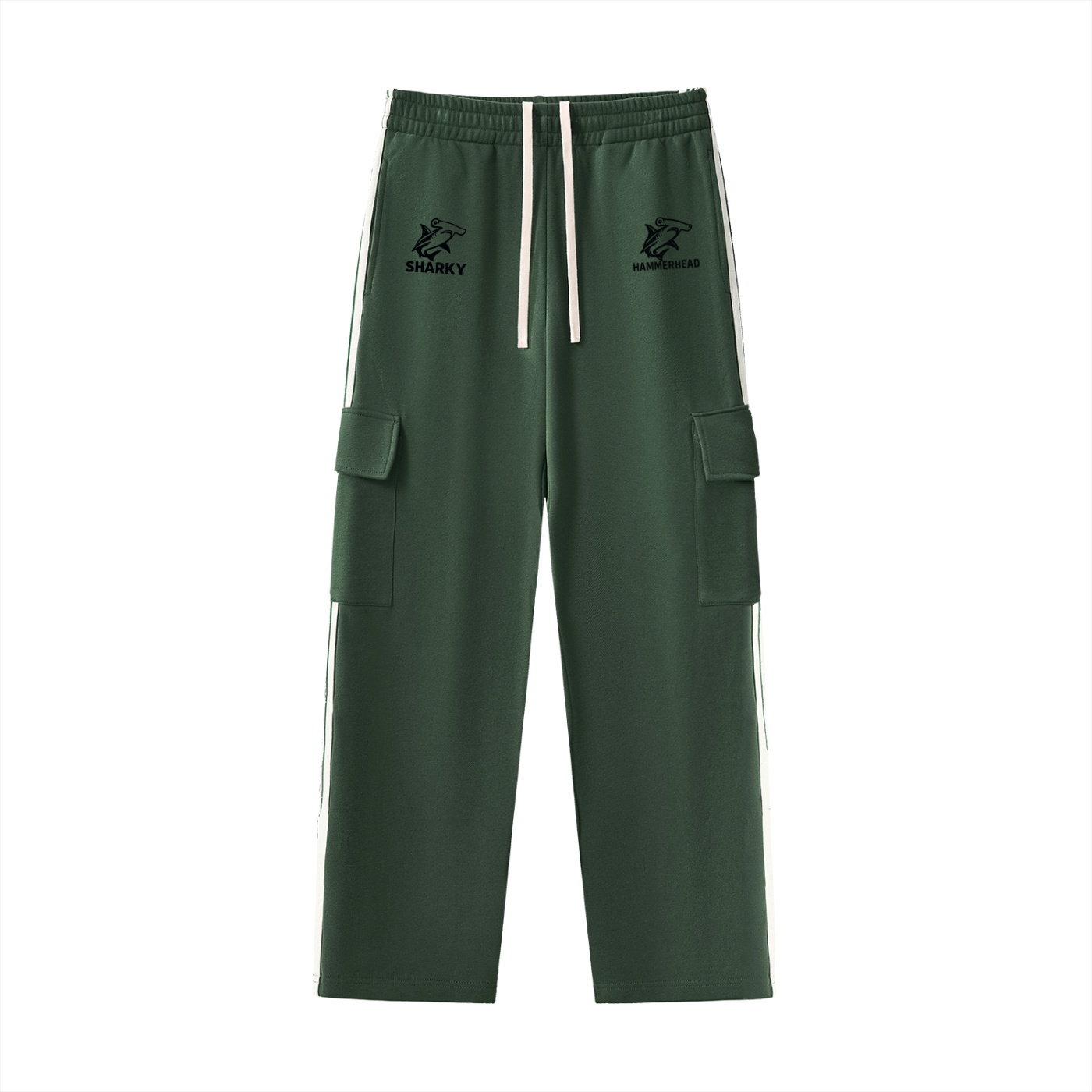 Side Stripe Straight-Leg Pants ODMPOD