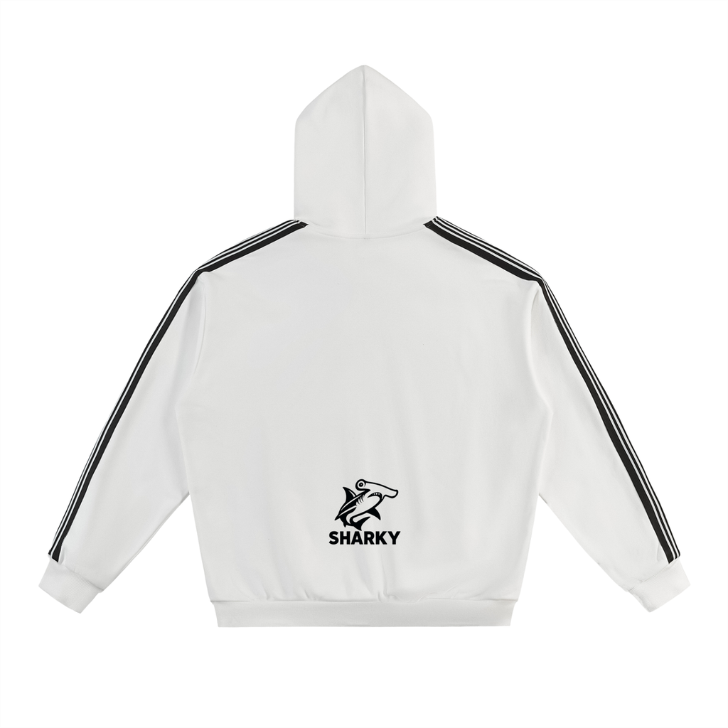 Side Stripe Drop-Shoulder Hoodie ODMPOD