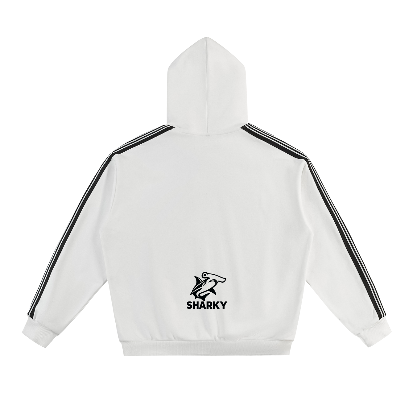 Side Stripe Drop-Shoulder Hoodie ODMPOD