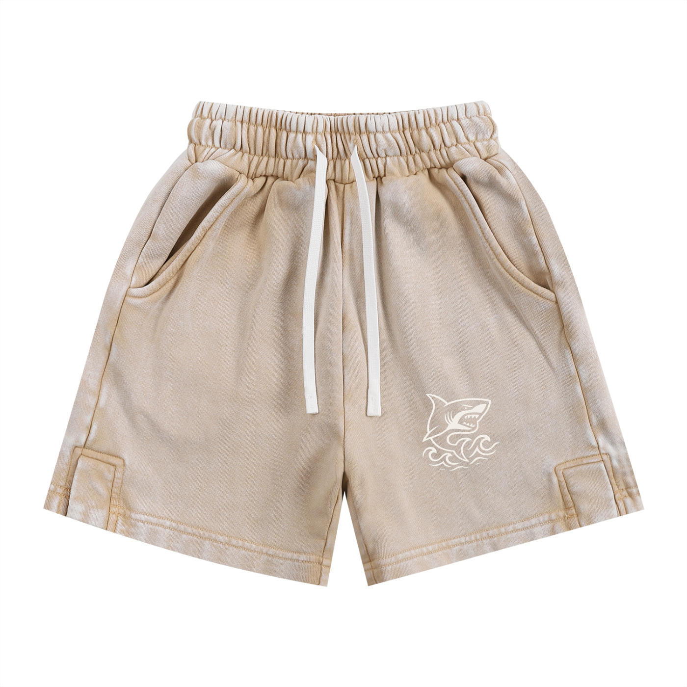 Snow Washed Kids' Shorts - SHARKY