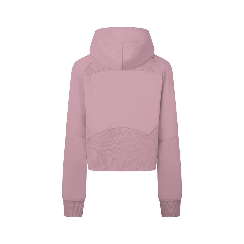 Women's Cropped Zip-Through Hoodie - SHARKY