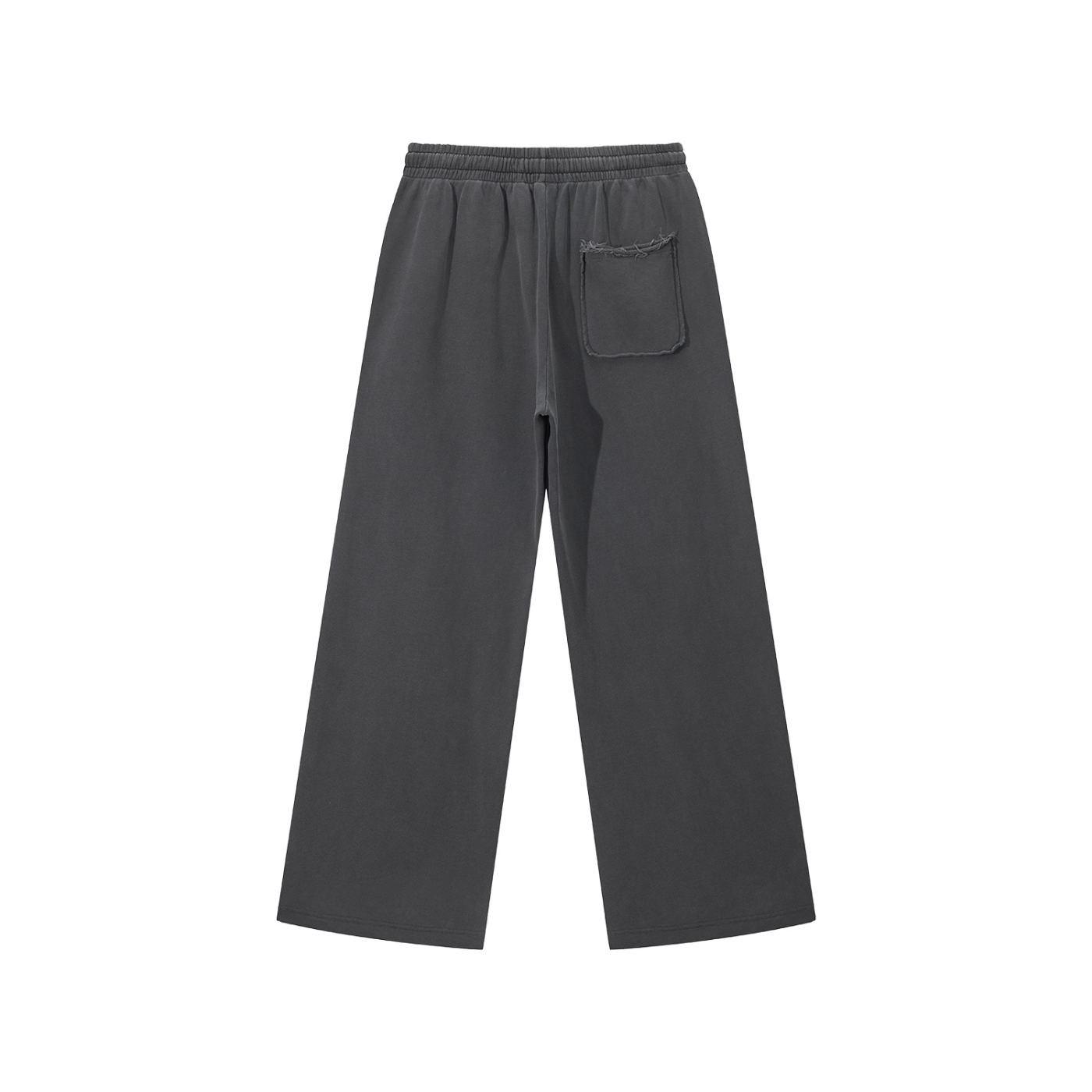 Snow Washed Raw Edge Sweatpants - SHARKY