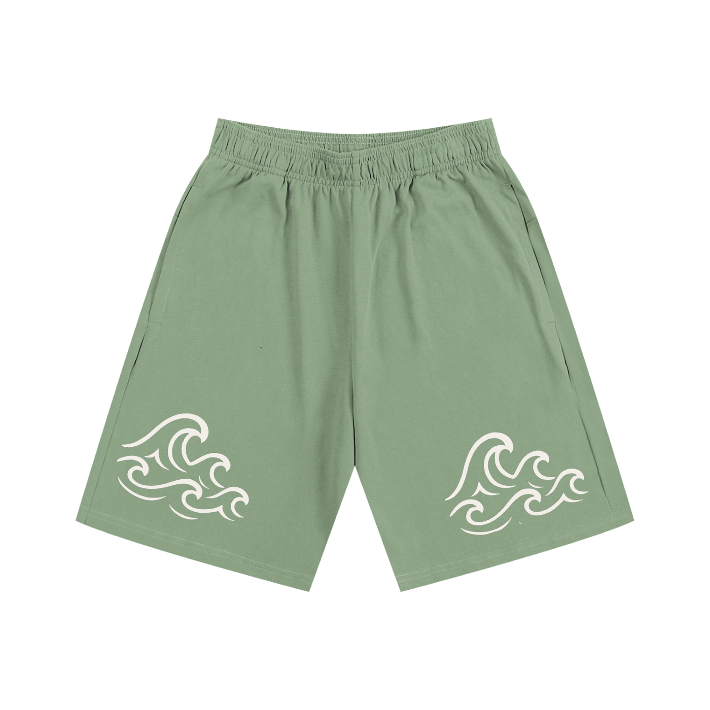 Essential Heavyweight Cotton Shorts - SHARKY